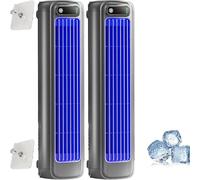 Sherum Cooling Ace Portable Air Conditioner - Ultra-Quiet 3-Speed, Compact & Energy-Efficient Cooling for Bedroom, Office, Outdoor | Space-Saving Design for Home, Travel, Desk Use (Blue+Blue)