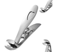 Sherum Nail Clippers for Seniors, Dotmalls Cumuul ClipMaster Pro, Ergonomic Toenail Clippers with Angled Head, Dotmalls Hilipert Nail Clippers, Sherum Clipmaster Pro (Silver)