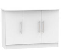 Sherwood Grey Small Sideboard - 3 Doors