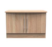 Sherwood TV Unit Light Oak 2 Doors 77cm