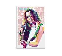 Sheryl Crow Colorful Art Classic Vintage Poster Canvas Print Wall Art Retro Decorative Painting for Home Bedroom Living Room Decor16x24inch(40x60cm)
