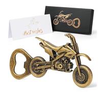 Sheryl&Rain Motorbike Bottle Opener, Vintage Motorcycle Bottle Opener, Unique Motorcycle Beer Gifts for Men, Fathers Day Gift Christmas Birthday Gift for Him Dad Husband Grandpa Boyfriend