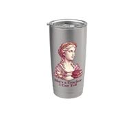 She's a Teacher I Can Tell Funny Classical Statue Educator Stainless Steel Insulated Tumbler