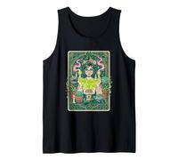 She's A Teacher I Can Tell Funny Witch Tarot Card Halloween Tank Top