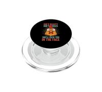 She's Beauty She's Grace She'll Peck You In The Face Chicken PopSockets PopGrip for MagSafe