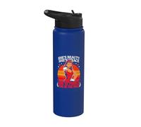Shes Beauty Shes Grace Shell Punch Face Retro Stainless Steel Insulated Water Bottle