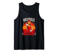 Shes Beauty Shes Grace Shell Punch Face Retro Tank Top