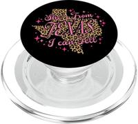 She's From Texas I Can Tell Leopard PopSockets PopGrip for MagSafe