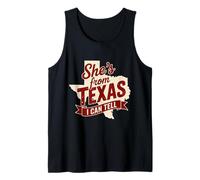 She's from Texas I can Tell Texas Pride for Women Cowgirl Tank Top