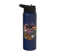 She's from Texas I can Tell Texas Pride Fun Design Stainless Steel Insulated Water Bottle