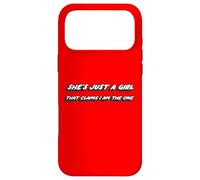 She's just a girl that claims I am the one | Lyrics Case for iPhone 17 Pro Max