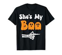 She's My Boo Matching Halloween Pajama Couples She's My Boo T-Shirt