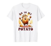 She's My Sweet Potato Kind Couple Matching Thanksgiving Tee T-Shirt
