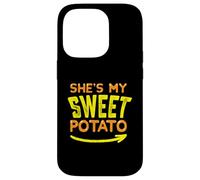 She's My Sweet Potato - You Bet I Yam Couple's Thanksgiving Case for iPhone 14 Pro