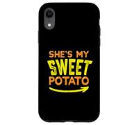 She's My Sweet Potato - You Bet I Yam Couple's Thanksgiving Case for iPhone XR