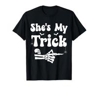 She's My Trick Matching Halloween Couples She's My Trick T-Shirt