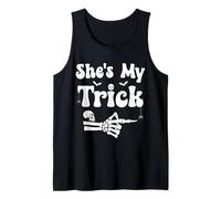 She's My Trick Matching Halloween Couples She's My Trick Tank Top