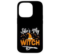 She's My Witch Halloween Witch Case for iPhone 14 Pro