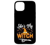 She's My Witch Halloween Witch Case for iPhone 15 Plus