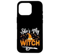 She's My Witch Halloween Witch Case for iPhone 16 Pro