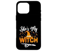 She's My Witch Halloween Witch Case for iPhone 16 Pro Max