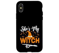 She's My Witch Halloween Witch Case for iPhone X/XS