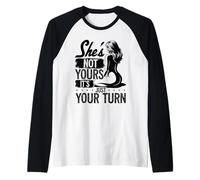 She's Not Yours It's Just Your Turn Swingers Pineapple Raglan Baseball Tee