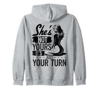 She's Not Yours It's Just Your Turn Swingers Pineapple Zip Hoodie
