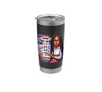 She's Over it. Sarcastic Sassy Silly Sista That's Over it. Stainless Steel Insulated Tumbler