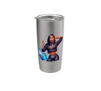 She's Over it. Sarcastic Sassy Silly Sista That's Over it. Stainless Steel Insulated Tumbler