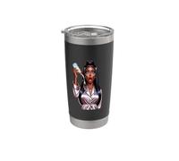 She's Over it. Sarcastic Sassy Silly Sista That's Over it. Stainless Steel Insulated Tumbler