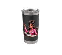 She's Over it. Sarcastic Sassy Silly Sista That's Over it. Stainless Steel Insulated Tumbler