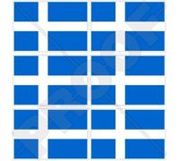 SHETLAND Islands Flag SCOTLAND UK Scottish 40mm (1,6") Mobile Cell Phone Vinyl Mini Stickers, Decals x6