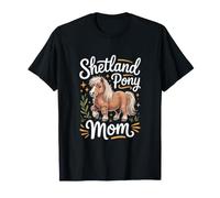 Shetland Pony Mom Cute Shetland Horse T-Shirt