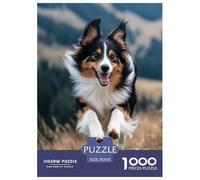 Shetland Sheepdog 1000pcs Paper Jigsaw Puzzles Animation Colourful Educational Games for Adults And Kids 70x50cm/1000pcs