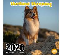 Shetland Sheepdog 2026 Calendar: Agile herders with gentle eyes