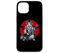 Shetland Sheepdog Heavy Metal Guitar Rock Dog Lover Case for iPhone 13