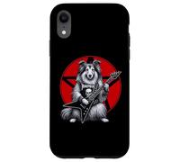 Shetland Sheepdog Heavy Metal Guitar Rock Dog Lover Case for iPhone XR