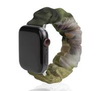 Shetland Sheepdog Running in The Grass Elastic Smartwatch Replacement Bands