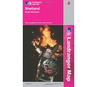 Shetland - South Mainland: Sheet 4 (OS Landranger Map)