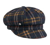 Shetland Wool Stripes Newsboy Cap by Lierys