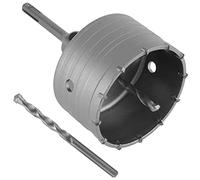 SHEUTSAN 4 Inch Concrete Hole Saw, 100mm Premium Metal Hole Saw Cutter, SDS Plus Shank Hole Saw Drill Bit for Wall, Concrete, Brick, Stone, Cement