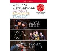 Sheva Collection - Shakespeare's Globe Comedy Romance Tragedy - DVD - K600z