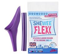 SHEWEE Flexi Female Urinal - Made in the UK - Flexible, Reusable, Portable & Recyclable Urination Device. Festival, Camping, Car, Hiking Essentials for Women. Stand to Pee Device W/Extension Pipe