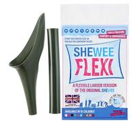 SHEWEE Flexi Female Urinal - Made in the UK - Flexible, Reusable, Portable & Recyclable Urination Device. Festival, Camping, Car, Hiking Essentials for Women. Stand to Pee Device W/Extension Pipe