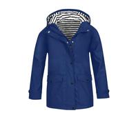 Shffuw Girls Waterproof Jacket Raincoat for Kids Windproof Windbreaker Solid Full Zip Up Button Raincoats With Pockets Long Sleeve Outwear Teens Rain Coats Lightweight Breathable Fleece Jackets Hooded
