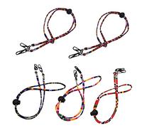 Shffuw Lives Matter Lanyard 5 Eyeglasses for Women/Men/Kids/Elderly Eyeglass Multifunction Pcs Chain Holder Strap Accessory Flash Drive Lanyard Clasp (Multicolor, One Size)