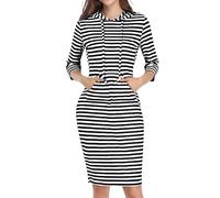 Shffuw Woman's Hoodie dress Autumn Winter Slim Fit Solid Color Thick Hooded Sweatshirt Lightweight Warm Comfy Pullover Tops with Pockets Cute Aesthetic Casual Stylish for Ladies Walking & dating Wear