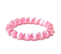 SHFJASBNUMG Healing Natural Stone Stretch Bracelet Strand Chakra Crystal Beaded Energy Reiki Spirituality for Women Conservancy Meditation Protection Jewelry