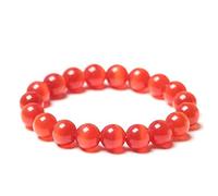SHFJASBNUMG Healing Natural Stone Stretch Bracelet Strand Chakra Crystal Beaded Energy Reiki Spirituality for Women Conservancy Meditation Protection Jewelry